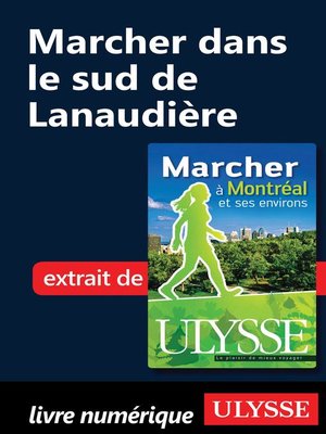 cover image of Marcher dans le sud de Lanaudière